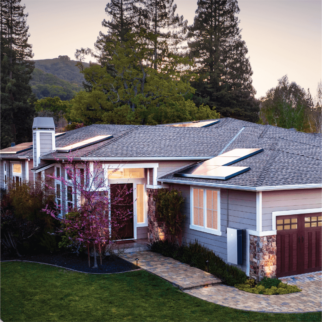 Powerwall 3 installed externally on a larger home.